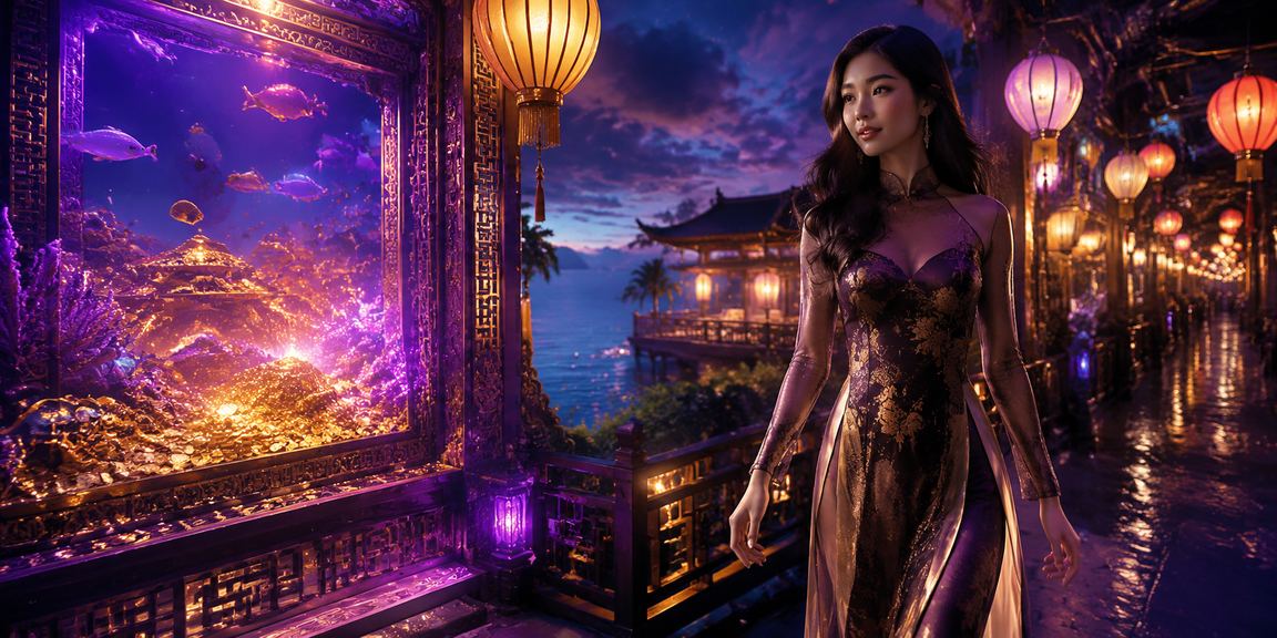 Cảnh đêm tại khu casino VIP Phú Quốc